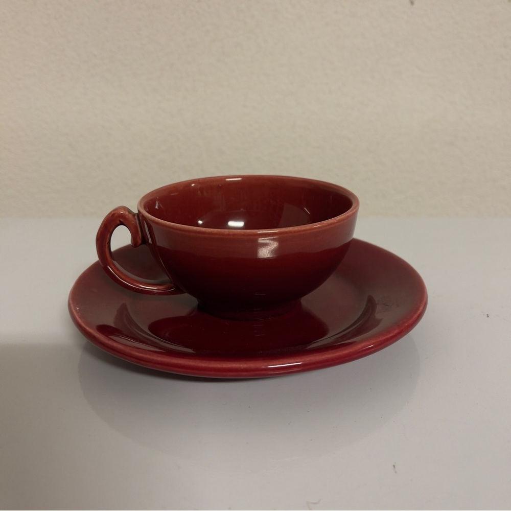 Vintage Pacific Cup and Bauer Saucer set(P0005)